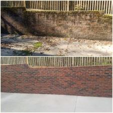 Brick Retaining Wall and Patio Pressure Washing in Jefferson City, TN 3